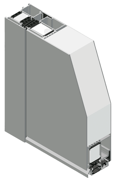 hliníkové profily pre panelové dvere